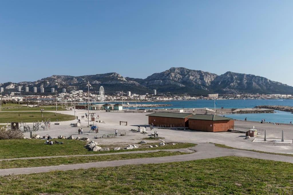 Bord De Mer-terasse-plage Prado David * Marseille